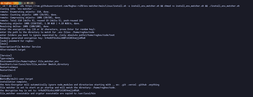 Env-watcher